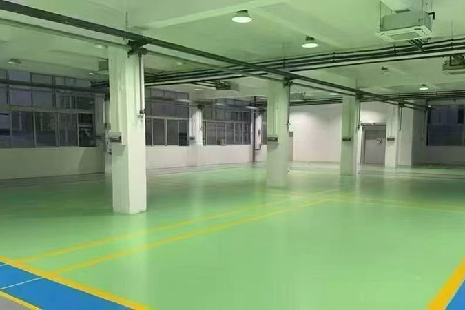 绿色工厂地坪